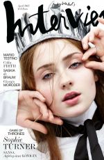 SOPHIE TURNER in Interview Magazine, Germany April 2015 Issue