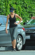 STACY KEIBLER in Leggings Out and About in Los Angeles 1703