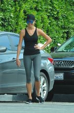 STACY KEIBLER in Leggings Out and About in Los Angeles 1703