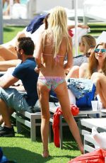 TARA REID in Bikini at a Pool in Miami