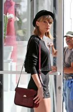 TAYLOR SWIFT in Tight Shorts Out and About in Los Angeles 0903