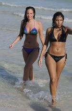 TULISA CONTOSTAVLOS in Bikini at a Beach in Miami 2402