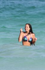 TULISA CONTOSTAVLOS in Bikini at a Beach in Miami 2402