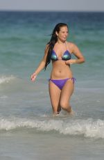 TULISA CONTOSTAVLOS in Bikini at a Beach in Miami 2402
