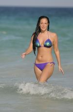 TULISA CONTOSTAVLOS in Bikini at a Beach in Miami 2402