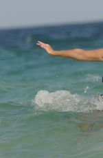 TULISA CONTOSTAVLOS in Bikini at a Beach in Miami 2402