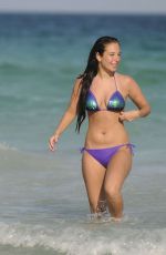 TULISA CONTOSTAVLOS in Bikini at a Beach in Miami 2402