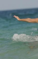 TULISA CONTOSTAVLOS in Bikini at a Beach in Miami 2402
