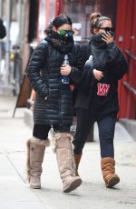 VANESSA and STELLA HUDGENS Out and About in New York 1803