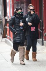 VANESSA and STELLA HUDGENS Out and About in New York 1803