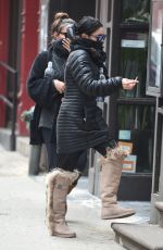 VANESSA and STELLA HUDGENS Out and About in New York 1803