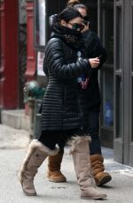 VANESSA and STELLA HUDGENS Out and About in New York 1803