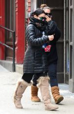 VANESSA and STELLA HUDGENS Out and About in New York 1803