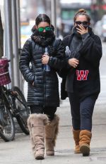 VANESSA and STELLA HUDGENS Out and About in New York 1803