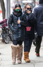 VANESSA and STELLA HUDGENS Out and About in New York 1803