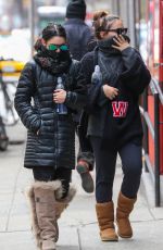 VANESSA and STELLA HUDGENS Out and About in New York 1803