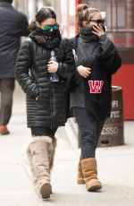 VANESSA and STELLA HUDGENS Out and About in New York 1803