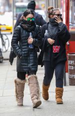 VANESSA and STELLA HUDGENS Out and About in New York 1803