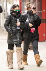 VANESSA and STELLA HUDGENS Out and About in New York 1803