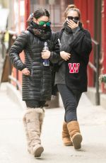VANESSA and STELLA HUDGENS Out and About in New York 1803