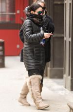 VANESSA and STELLA HUDGENS Out and About in New York 1803