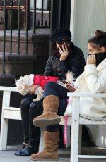 VANESSA and STELLA HUDGENS Out and About in New York 2303