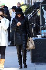 VANESSA and STELLA HUDGENS Out and About in New York 2303