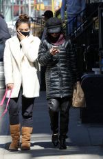 VANESSA and STELLA HUDGENS Out and About in New York 2303