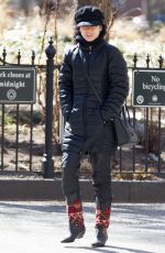 VANESSA and STELLA HUDGENS Out and About in New York 2303