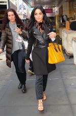 VANESSA HUDGENS Arrives at Neil Simon Theatre in New York