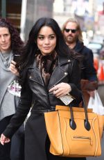 VANESSA HUDGENS Arrives at Neil Simon Theatre in New York