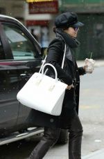 VANESSA HUDGENS Arrives at Neil Simon Theatre in New York