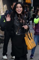VANESSA HUDGENS at Good Morning America in New York