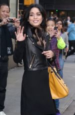 VANESSA HUDGENS at Good Morning America in New York