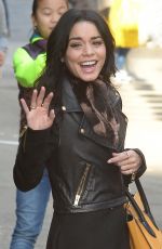VANESSA HUDGENS at Good Morning America in New York
