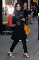 VANESSA HUDGENS at Good Morning America in New York
