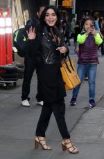 VANESSA HUDGENS at Good Morning America in New York
