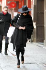 VANESSA HUDGENS Heading to a Nail Salon in New York 2403