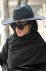 VANESSA HUDGENS Heading to a Nail Salon in New York 2403