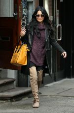 VANESSA HUDGENS Out for Breakfast in New York