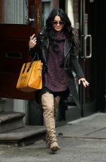 VANESSA HUDGENS Out for Breakfast in New York