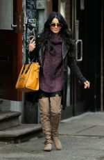 VANESSA HUDGENS Out for Breakfast in New York