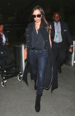 VICTORIA BECKHAM Arrives at LAX Airport in Los Angeles