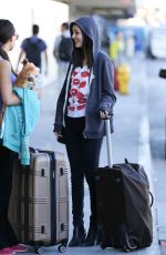 VICTORIA JUSTICE Arrives on a flight at LAX Airport 1303