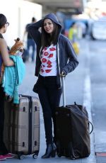 VICTORIA JUSTICE Arrives on a flight at LAX Airport 1303