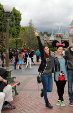 VICTORIA JUSTICE at Disneyland in Anaheim 0103