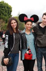 VICTORIA JUSTICE at Disneyland in Anaheim 0103
