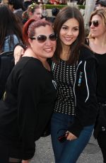 VICTORIA JUSTICE at Disneyland in Anaheim 0103