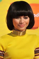 ZENDAYA COLEMAN at 2015 Nickelodeon Kids Choice Awards in Inglewood