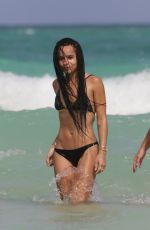 ZOE KRAVITZ in Bikini at a Beach in Miami 0703